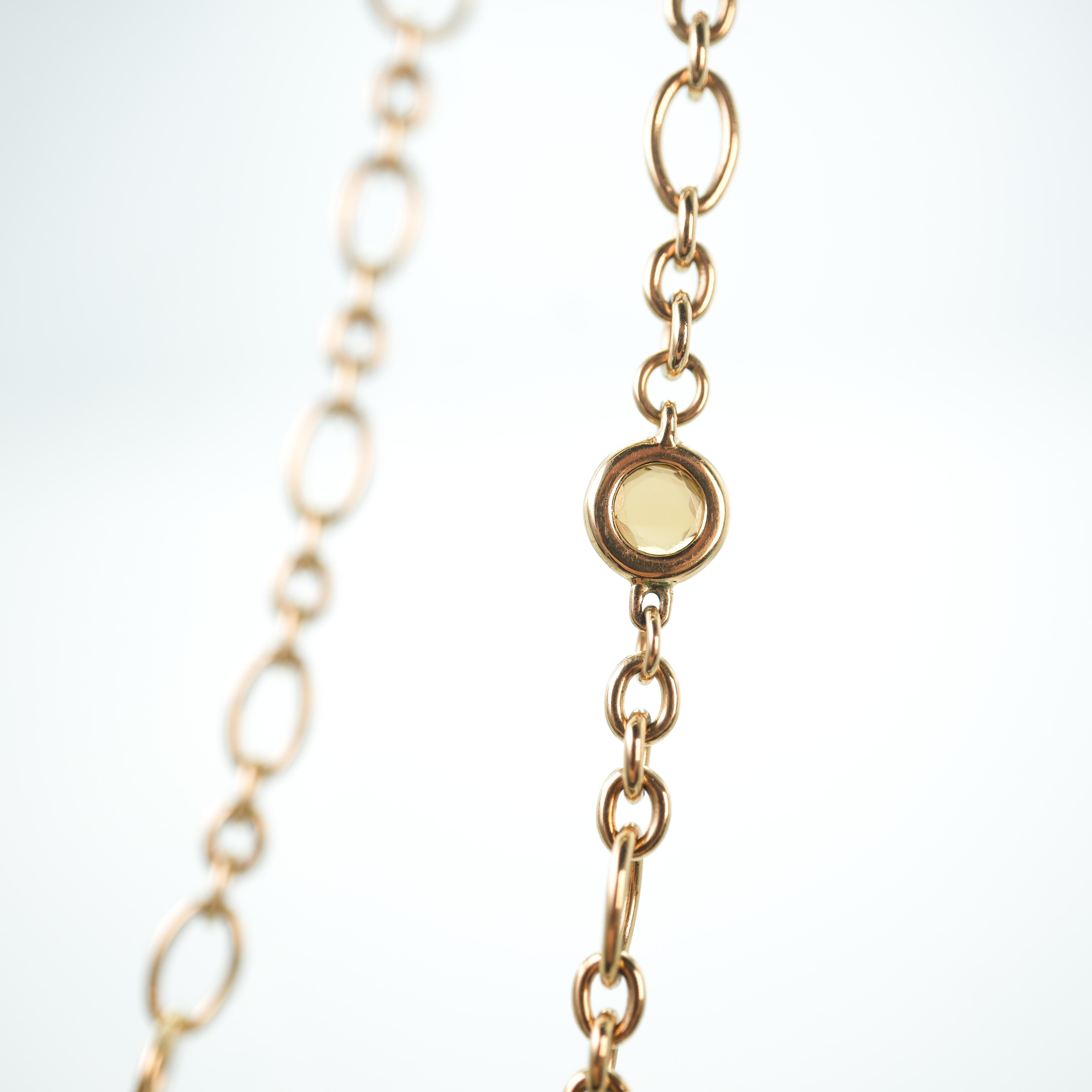 bamboo chain necklace