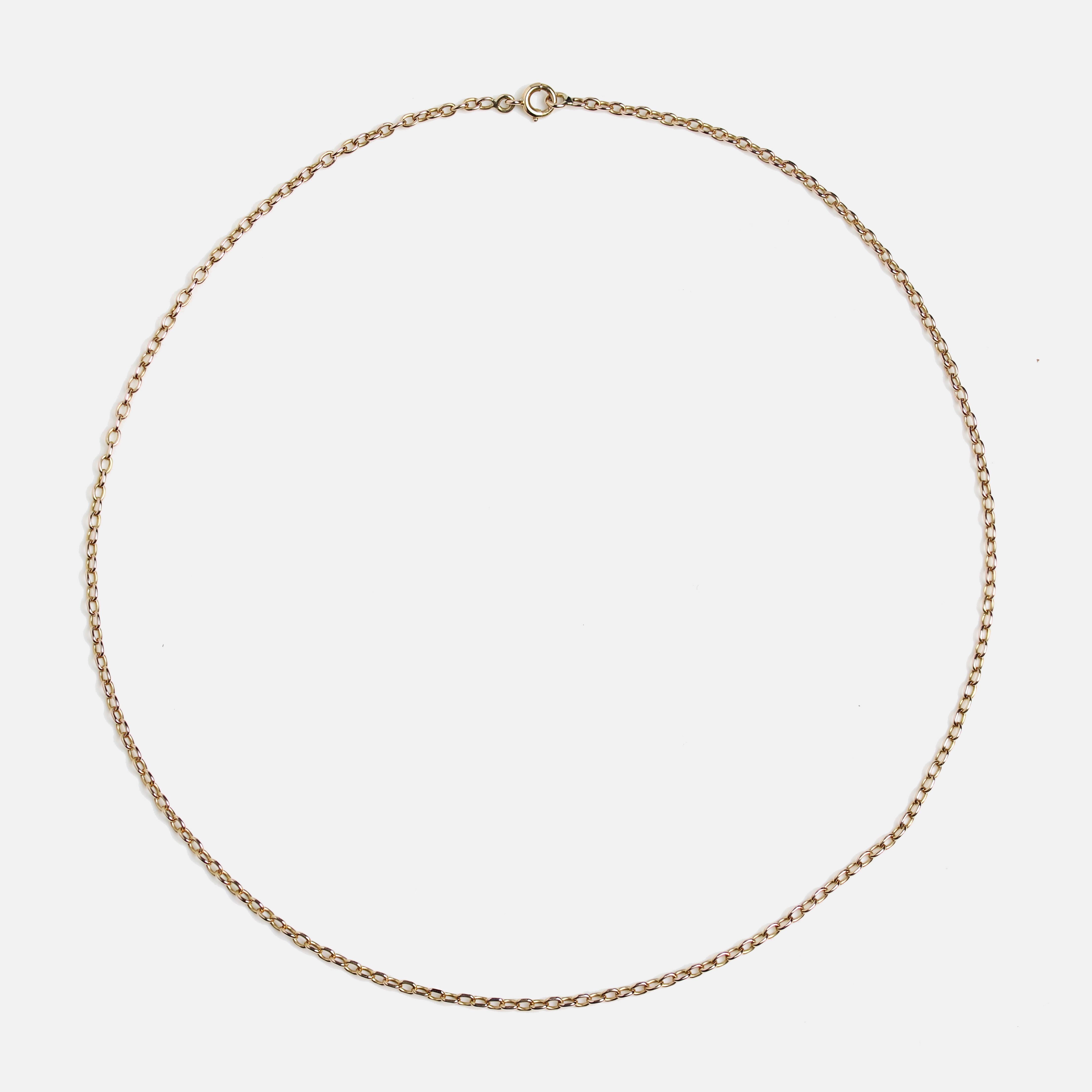 Moderne The Moderns Collier à mailles en or rose 18 carats pour condamnés en vente