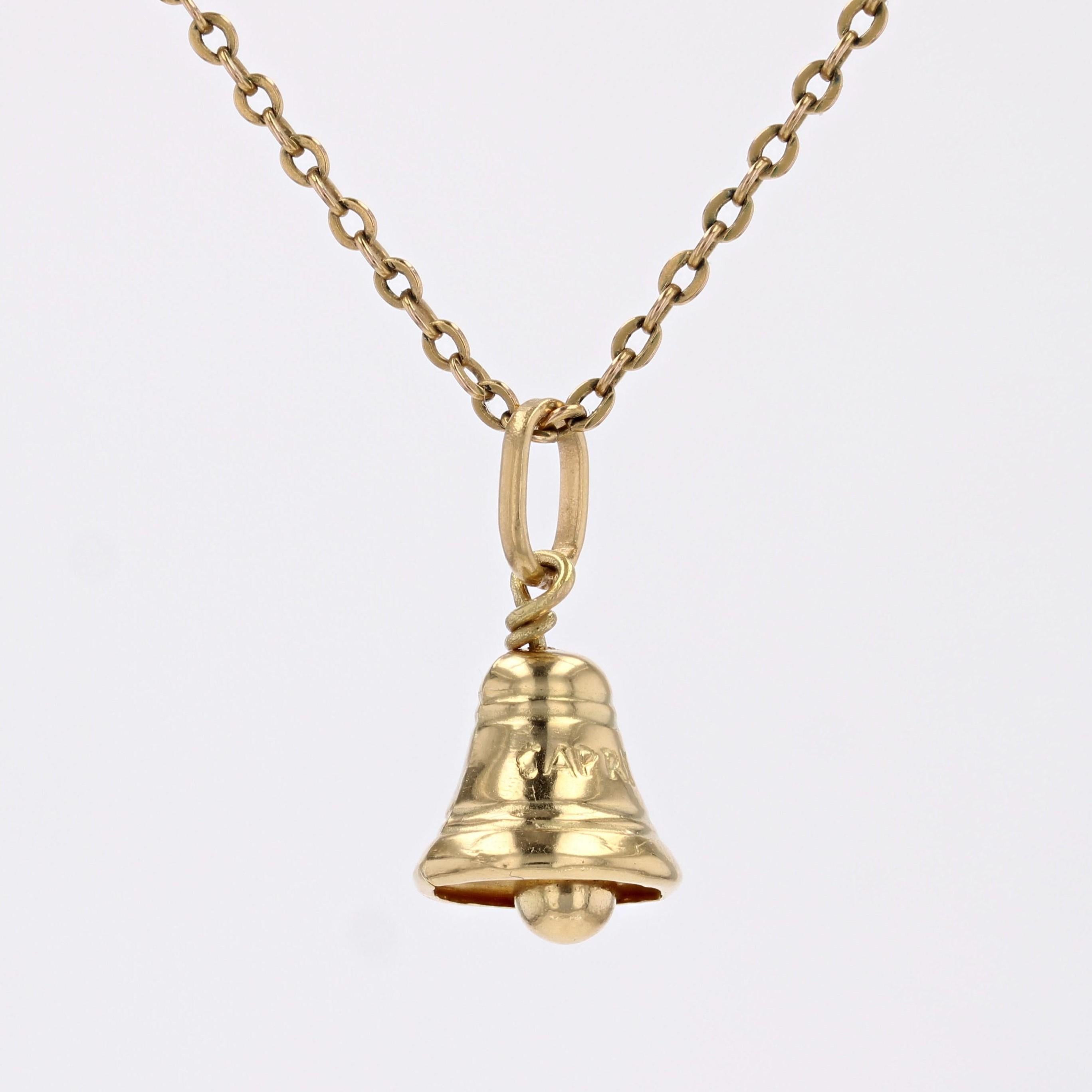 Pendentif breloque Capri en or jaune 18 carats moderne en vente 5