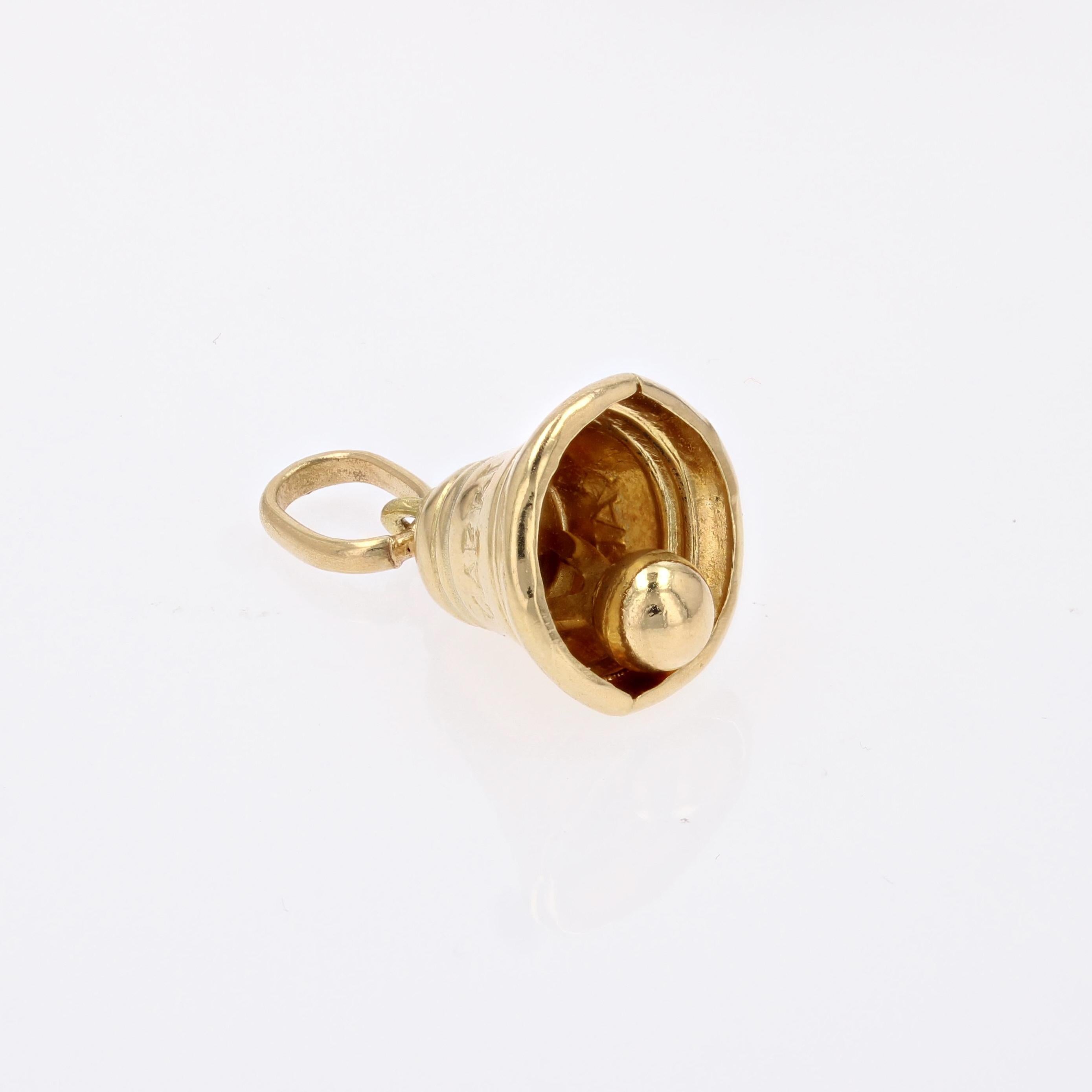 Pendentif breloque Capri en or jaune 18 carats moderne en vente 3