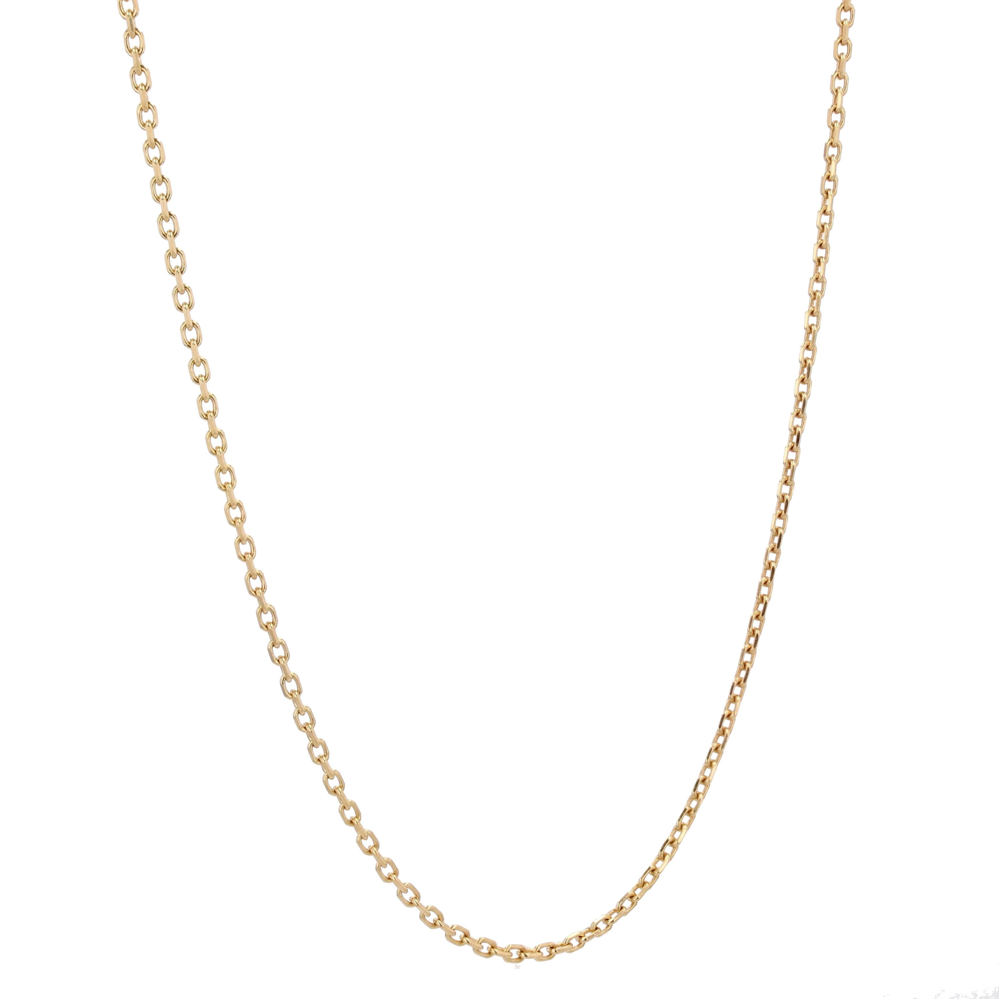 Moderno Modern 18 Karat Yellow Gold Filed Convict Mesh Chain in vendita