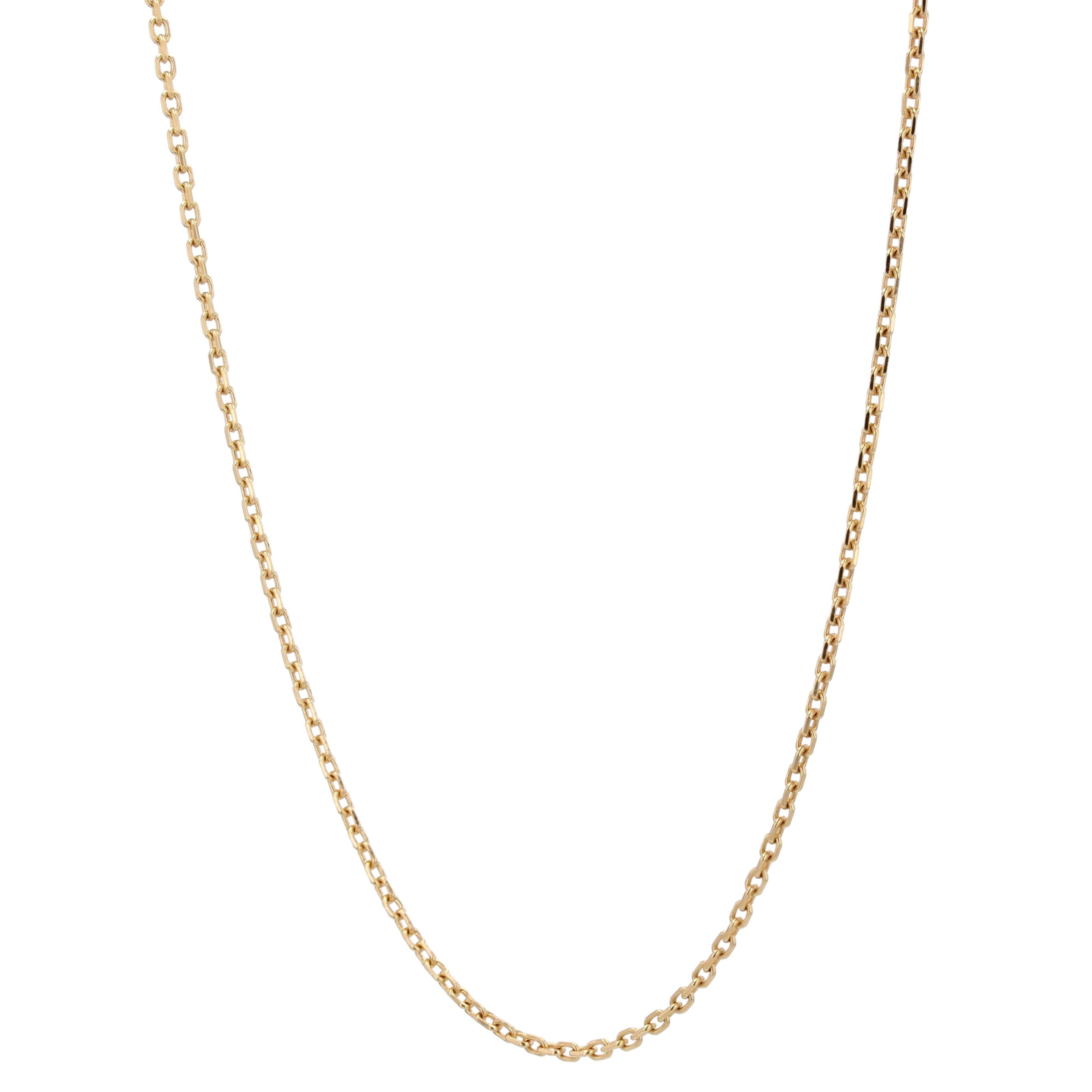 Modern 18 Karat Yellow Gold Filed Convict Mesh Chain In condizioni ottime in vendita a Poitiers, FR