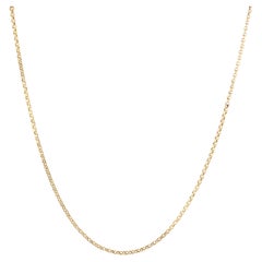 Modern 18 Karat Yellow Gold Jaseron Mesh Chain