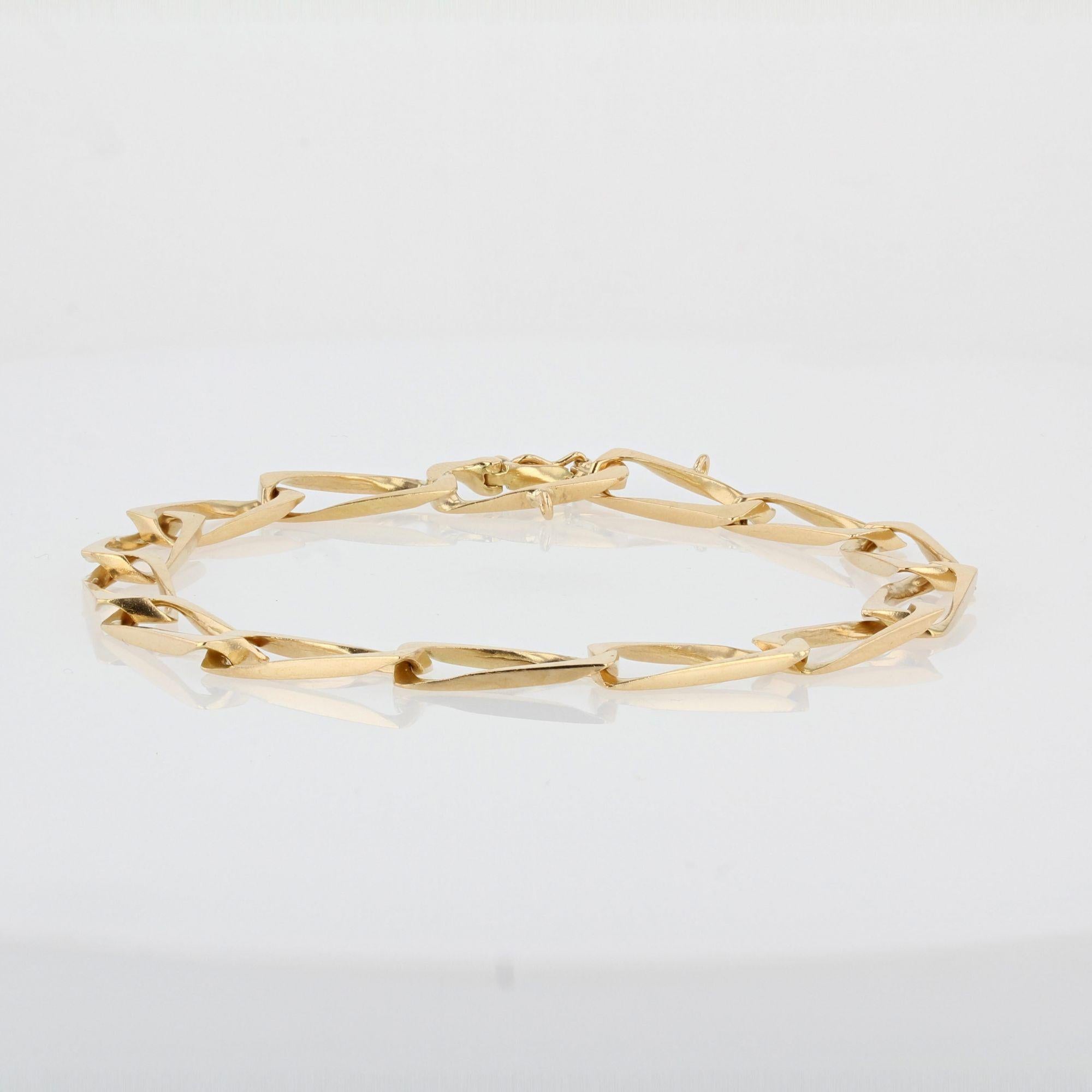 rectangular link bracelet