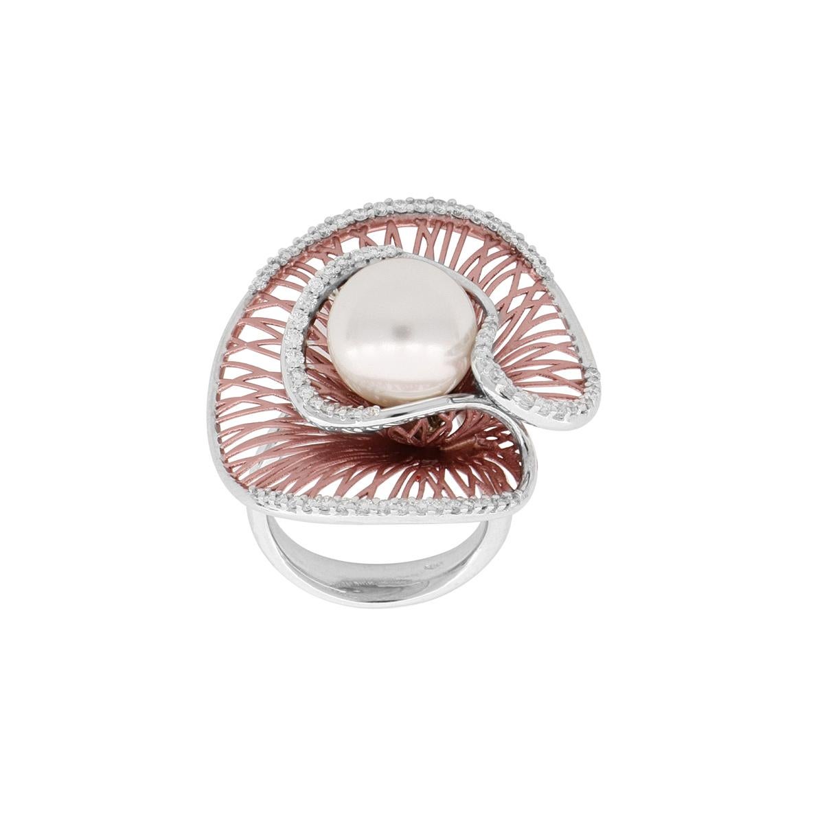 modern pearl ring design for female