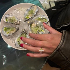 Modern 18k yellow gold ring with pink and green Tourmaline and diamonds