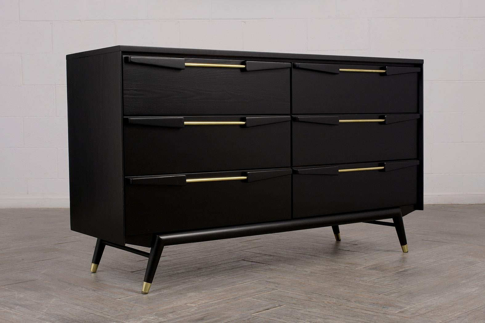 Lacquered Modern 1960s Chest of Drawers