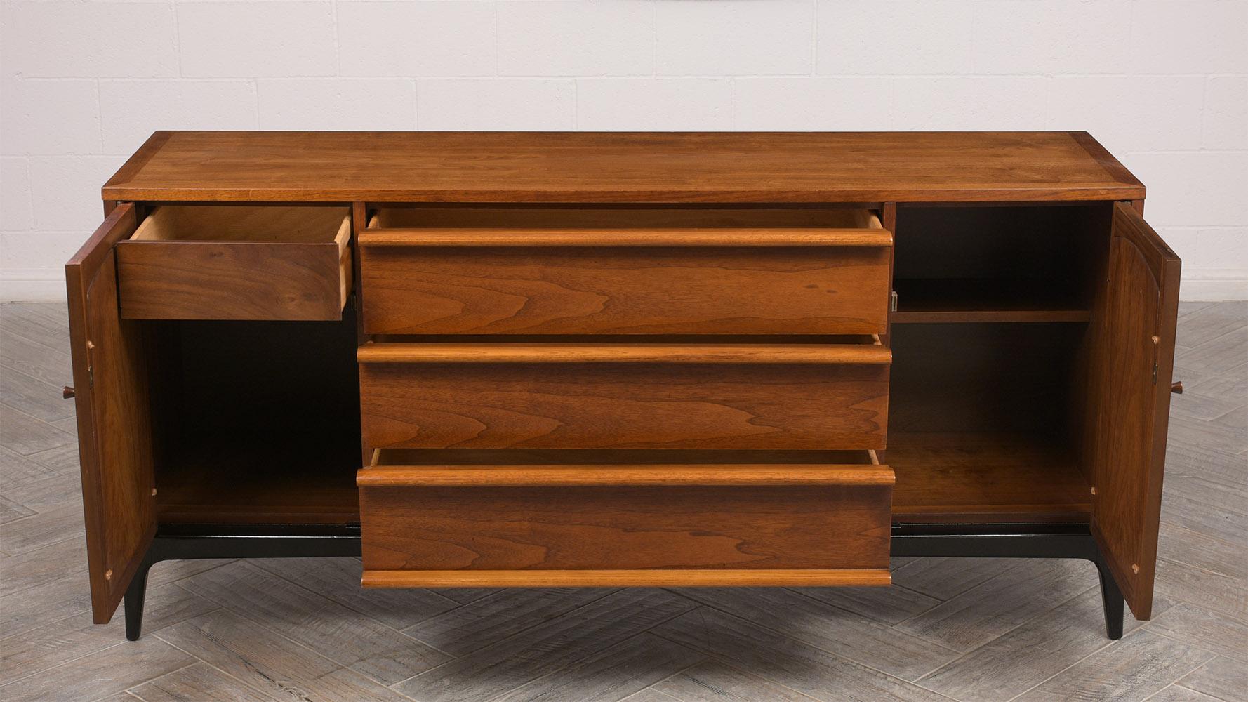 Cane Modern 1960s Credenza