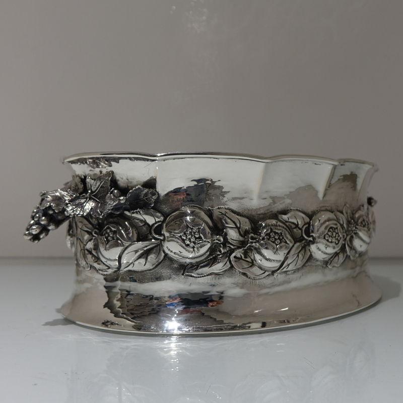 Modern 20th Century Italian Silver Wine Bucket, circa 1950 In Excellent Condition In 53-64 Chancery Lane, London