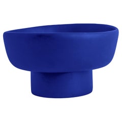 Modern 21st Century "Blue Aculco" Resin Vase From Mexico