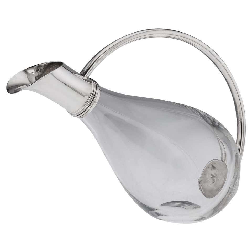 21st Century Italian Sterling Silver Modern Pitcher For Sale at 1stDibs