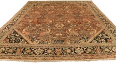 Modern 21st Century Hand Knotted Persian Rug Sultanabad Design