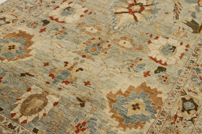Modern 21st-Century Hand-Woven Persian Rug Sultanabad Design For Sale ...
