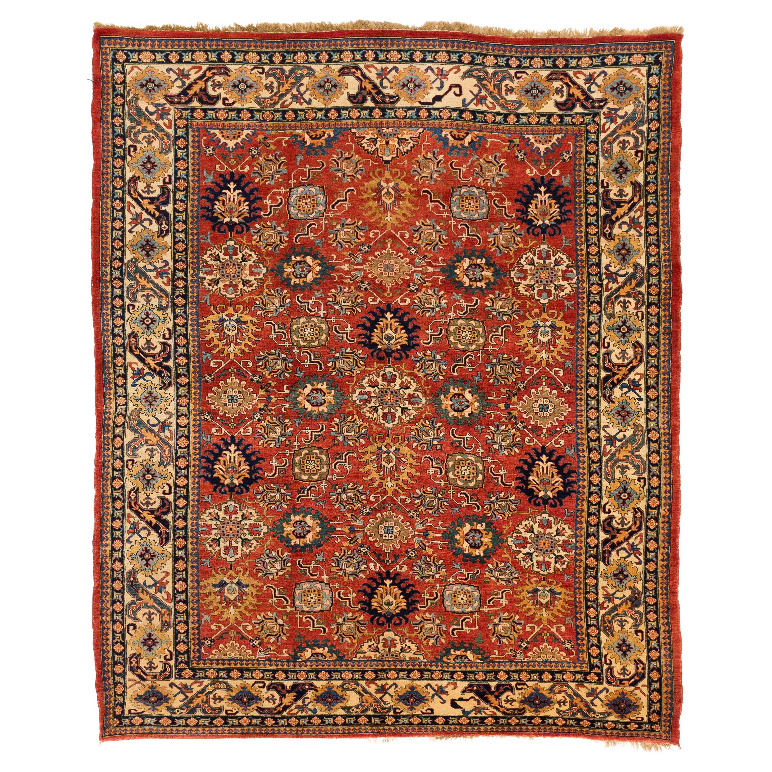 Moderner handgewebter persischer Teppich im Sultanabad-Design des 21. Jahrhunderts