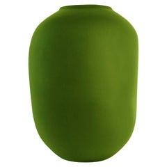 Modern 21st Century "Lime Green High Tara" Resin Vase from Mexico