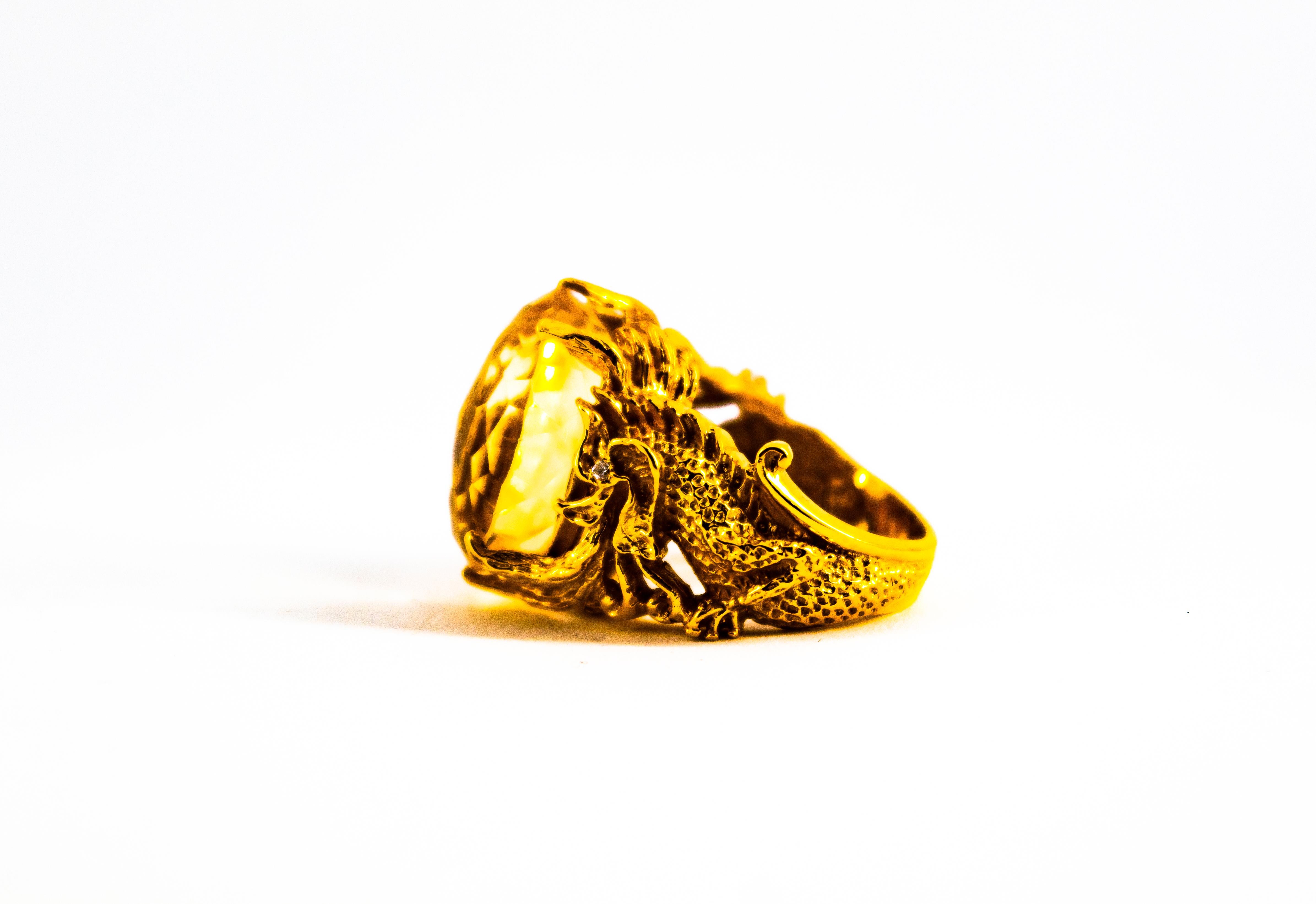 Moderno Anillo de Cóctel 