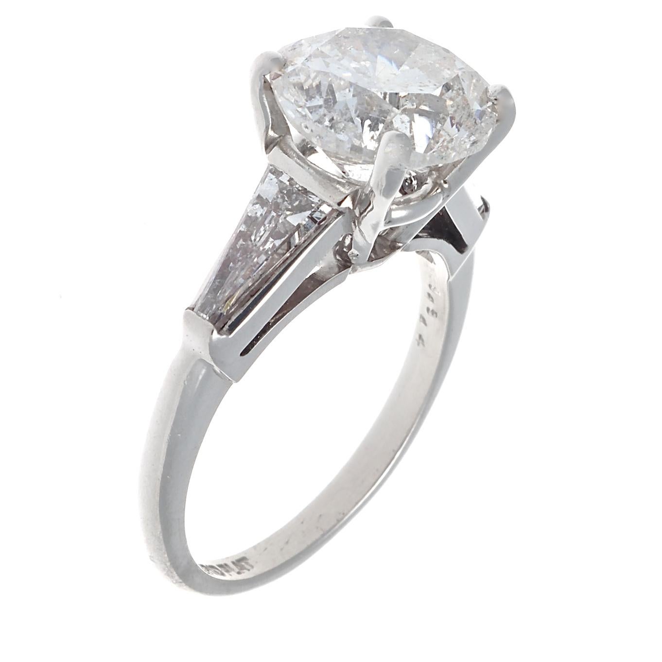 3 carat solitaire engagement ring