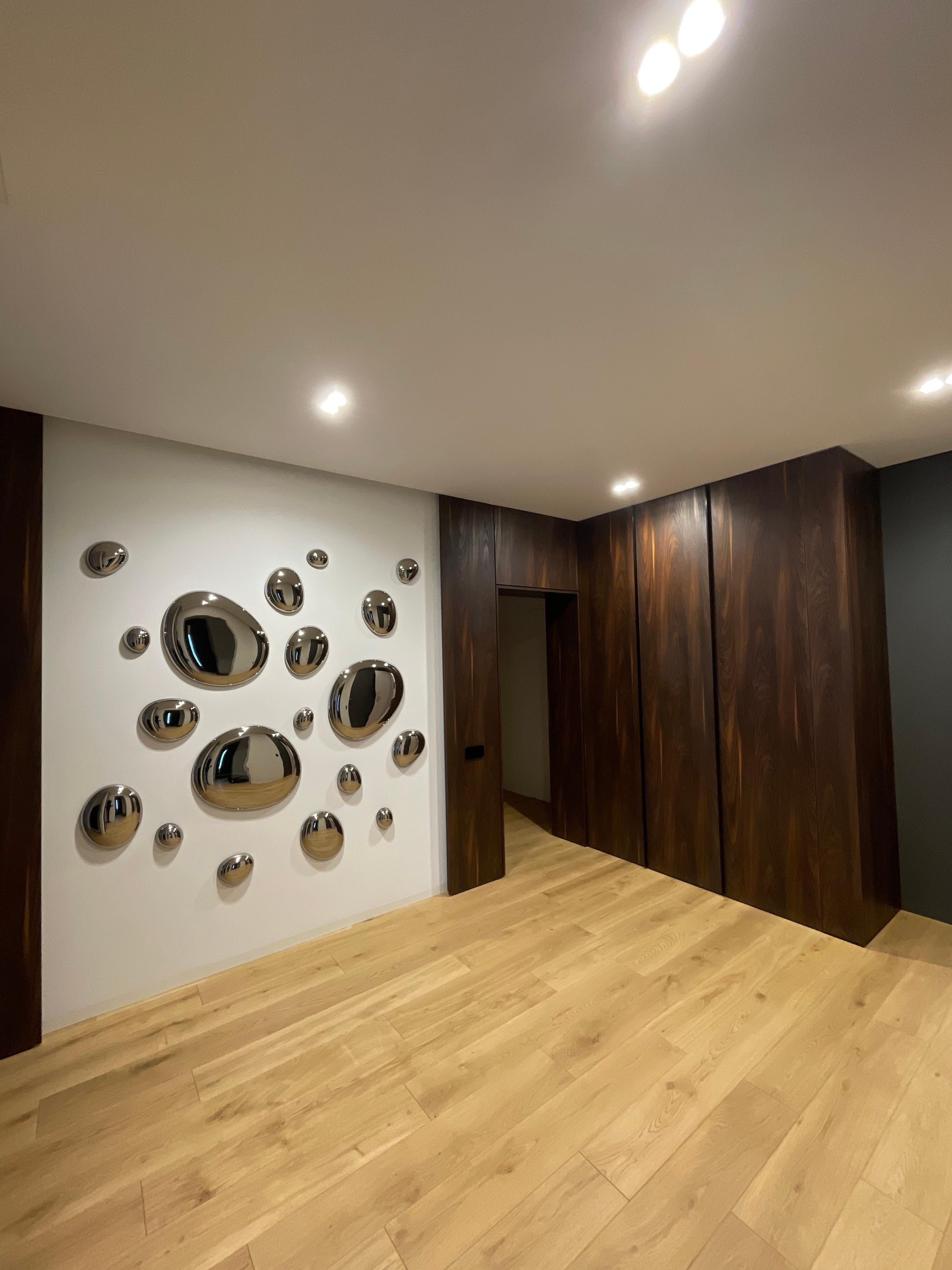 Modern-Decor a gocce 3D Composizione Argento In condizioni Nuovo in vendita a West Hollywood, CA