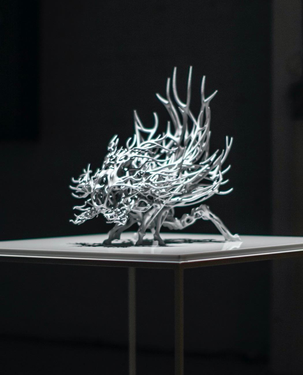 Polyester Modern 3d Print Sculpture 