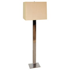 Modern 5 Socket Floor Lamp in Chrome