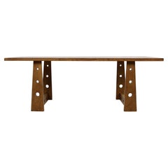 Modern Dining Room Table Solid Oak Contemporary Nathan Lindberg Mod. #04