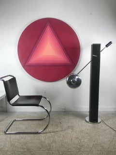 Modern Abstract Acrylic on Canvas "Duquesa Series" Circles by Don Robertson