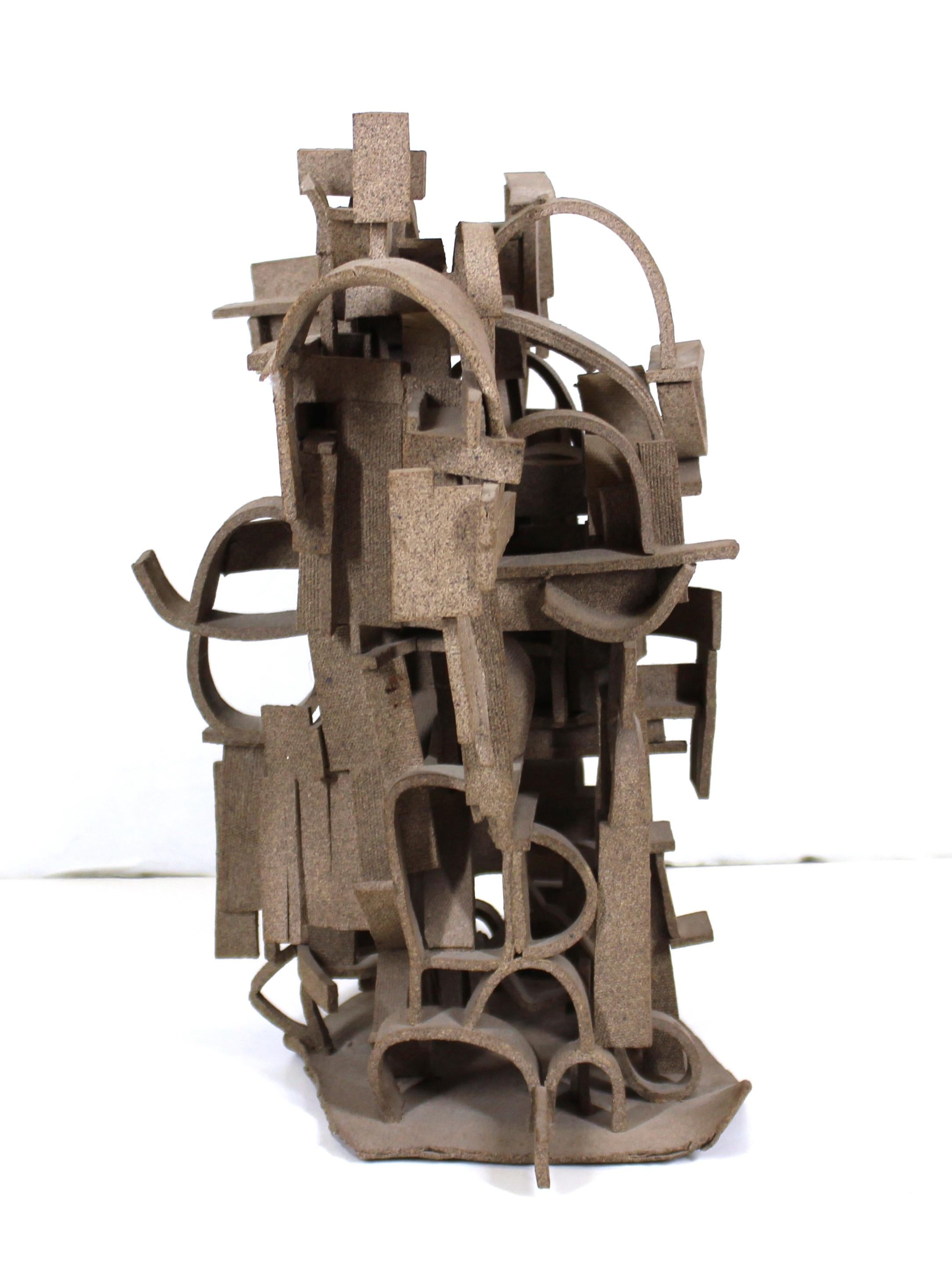 Modern Abstract Brutalist Composite Sculpture In Good Condition In New York, NY
