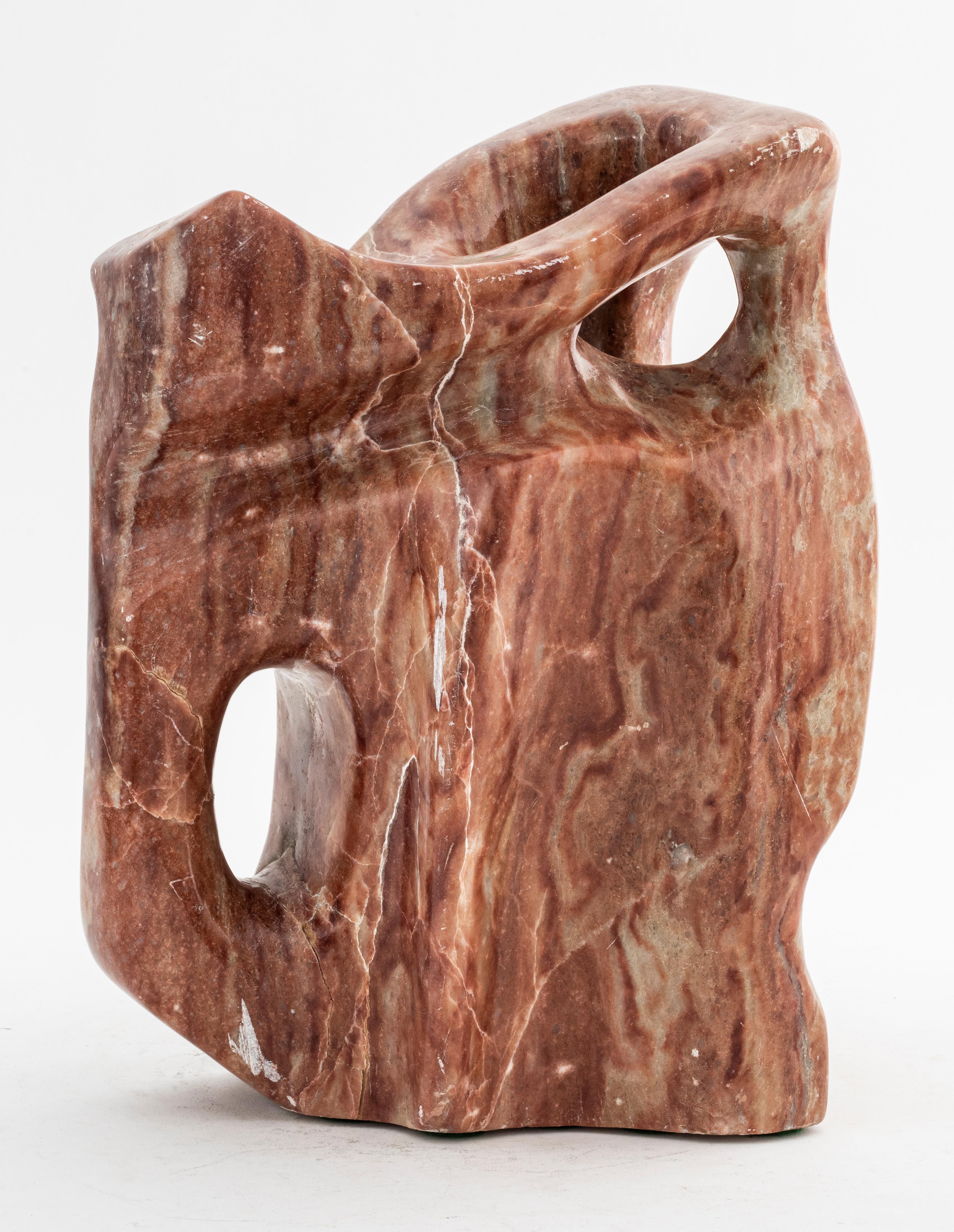 Modern Abstract Carved Marble Sculpture 1