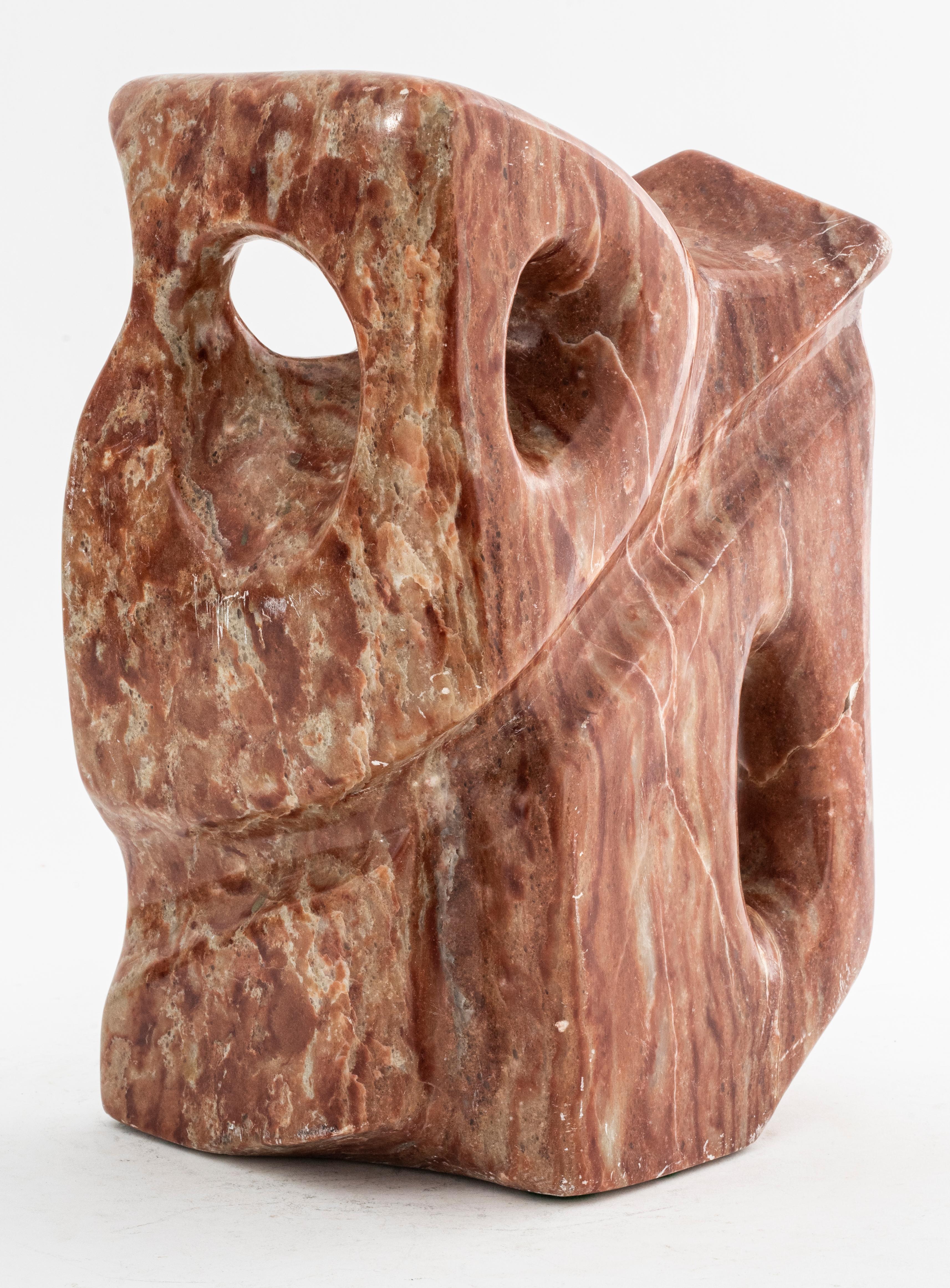 Modern Abstract Carved Marble Sculpture 4