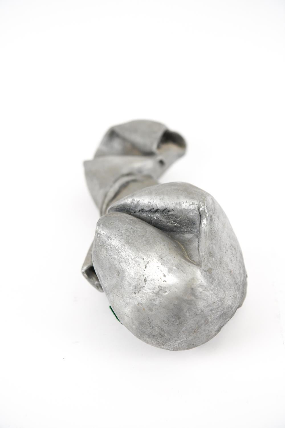 Sculpture abstraite moderne abstraite en aluminium coulé en vente 5