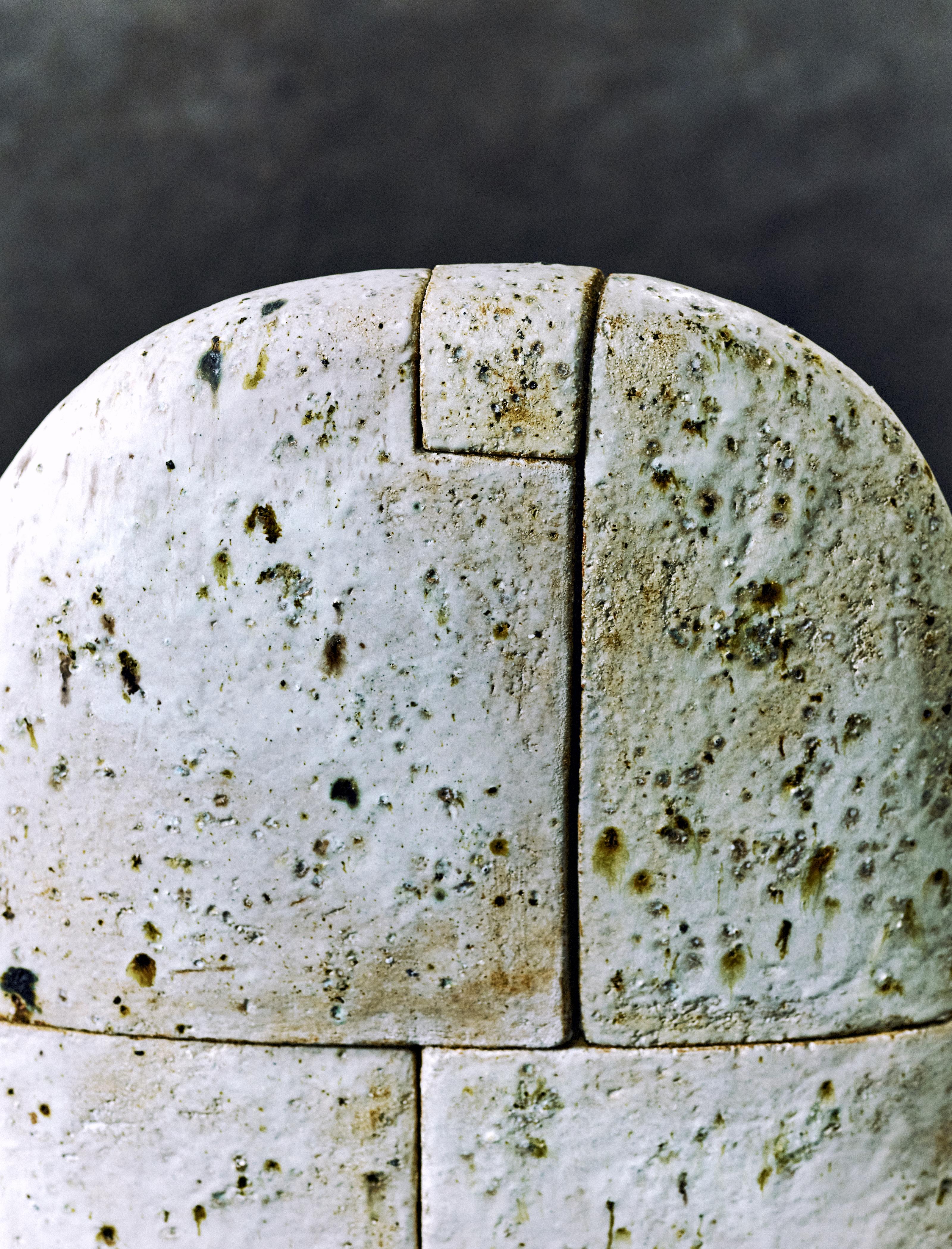 XXI secolo e contemporaneo Scultura moderna astratta in ceramica di Andree & Michel Hirlet, Francia in vendita