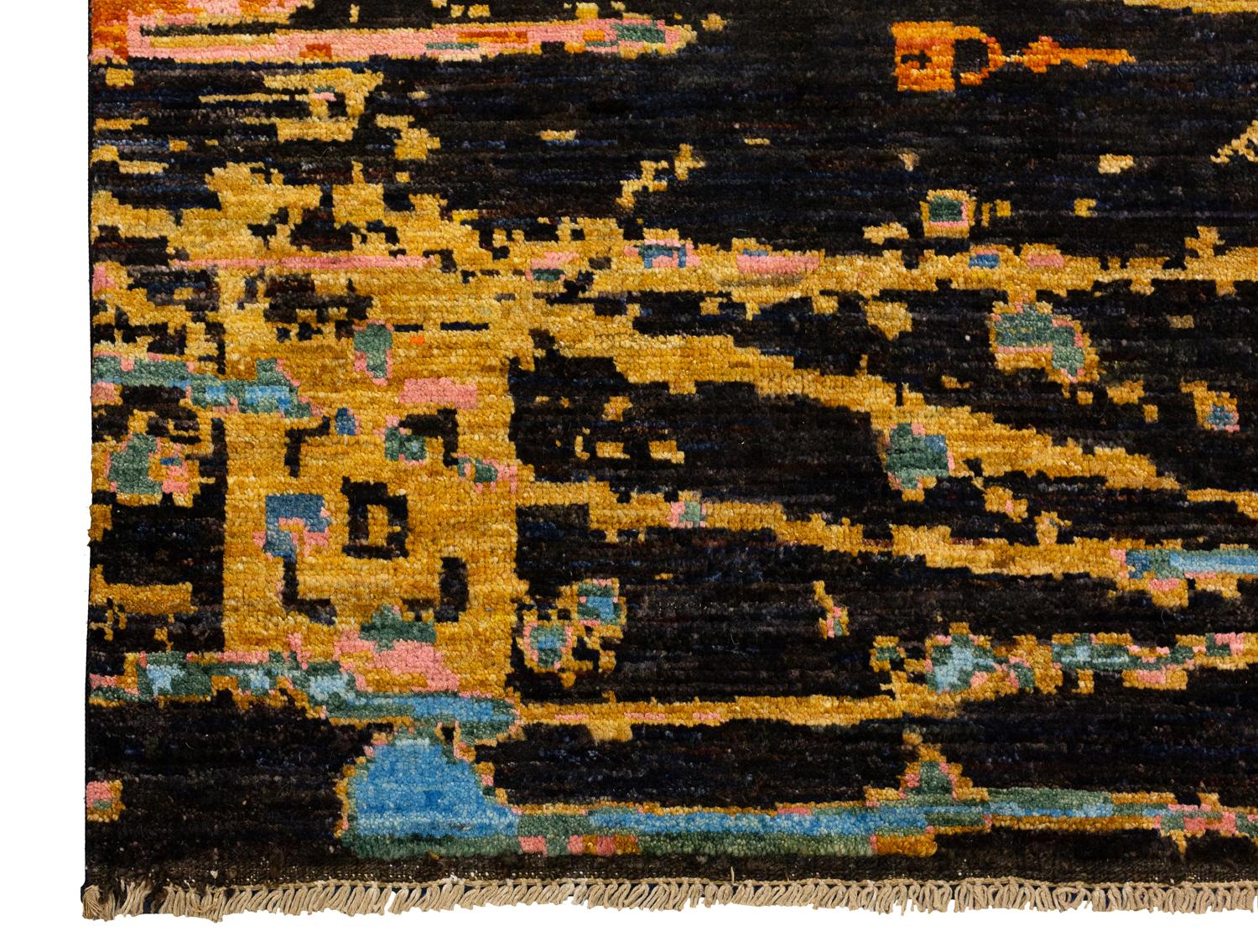 Modern Abstract Design Rug Yadan, 21st Century In Excellent Condition For Sale In Ferrara, IT