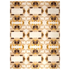 Moderner abstrakter Eskayel-Culebra-Teppich für Doris Leslie Blau