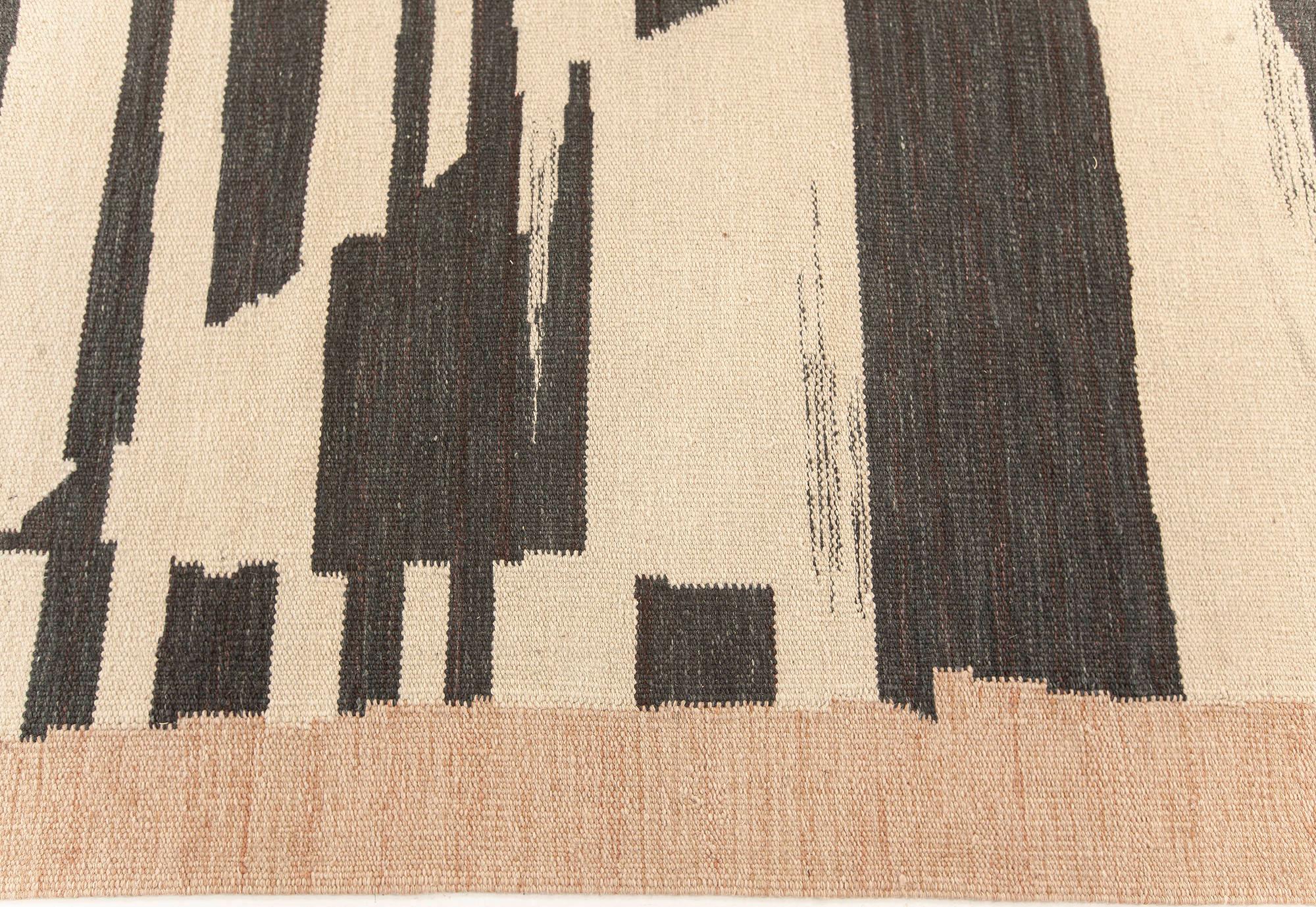 Tappeto Kilim moderno astratto geometrico a trama piatta di Doris Leslie Blau In condizioni Nuovo in vendita a New York, NY