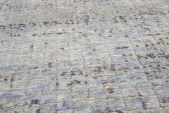 Hand-Knotted Modern Wool and Silk Rug by Apadana, Custom Sizes, Nepal