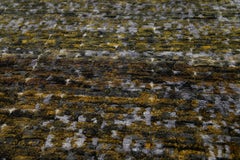 Hand-Knotted Modern Wool and Silk Rug by Apadana, Custom Sizes, Nepal