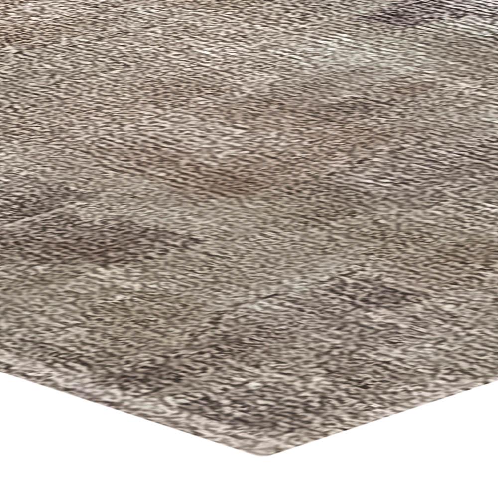 Tapis de couloir moderne et abstrait en soie fait à la main par Doris Leslie Blau Neuf - En vente à New York, NY