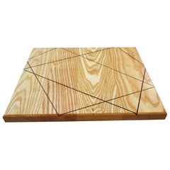 Tagliere moderno "Abstract Inlay Charcuterie Board" di Alex DREW & NO ONE, 2024