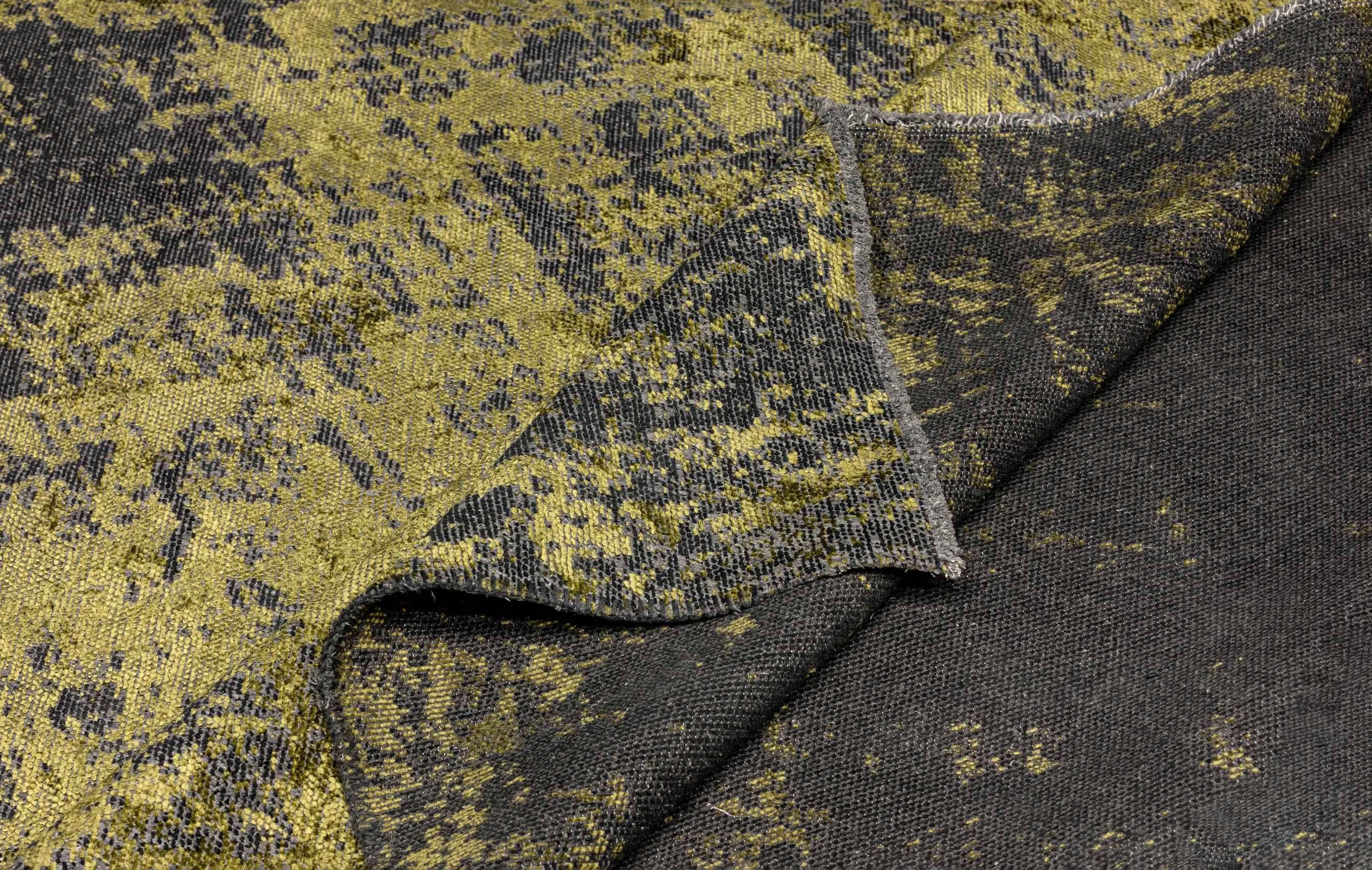 En vente :  (Vert) Tapis de luxe abstrait moderne 2