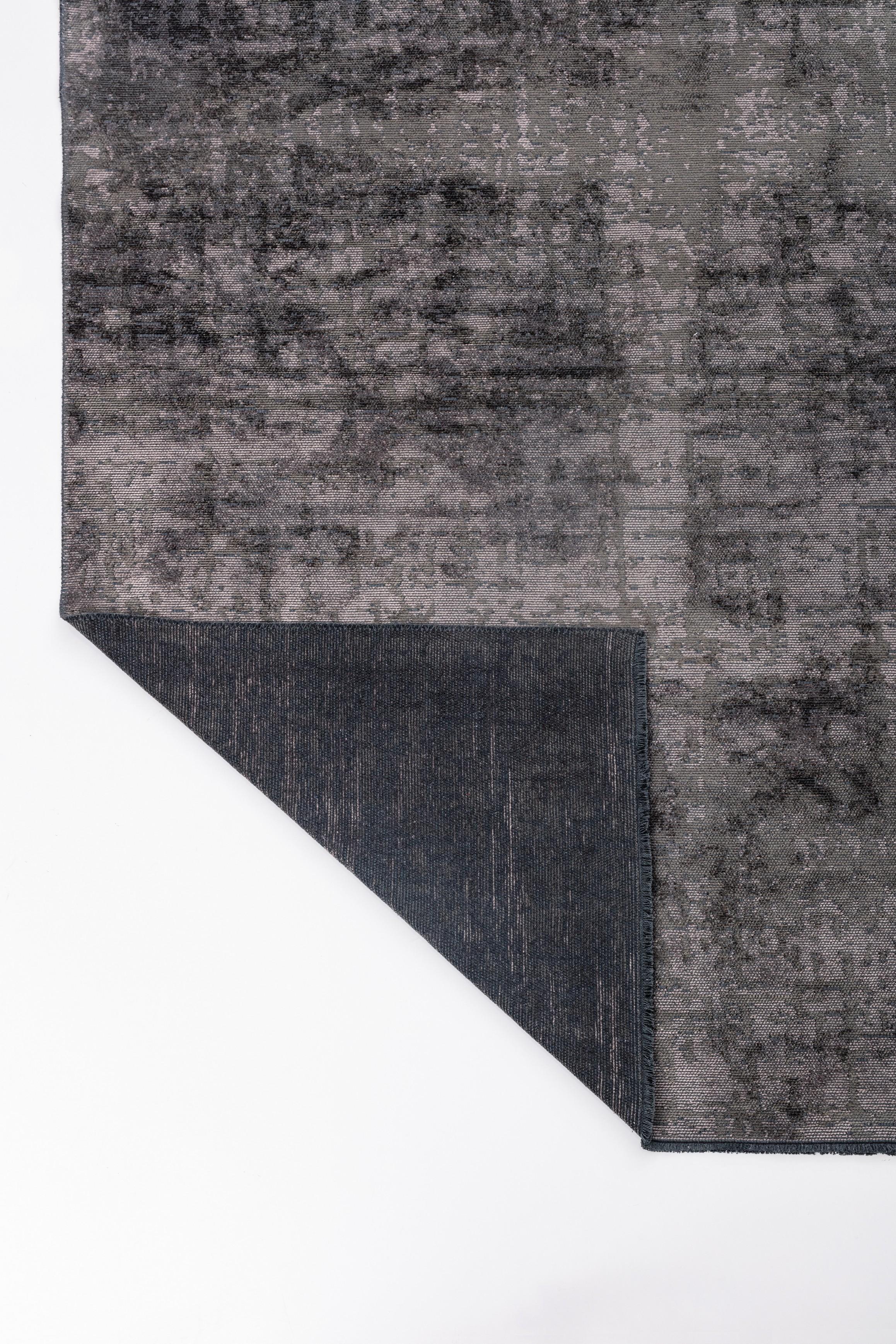 in vendita:  (Grigio) Tappeto di lusso moderno astratto rifinito a mano 3