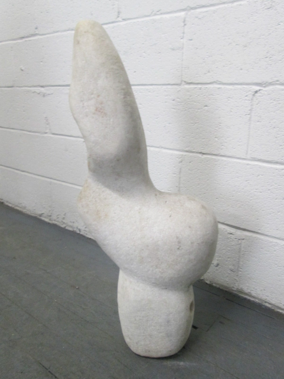 Mid-Century Modern Sculpture moderne abstraite en marbre en vente
