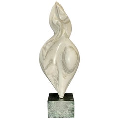 Modern Abstract Marble Sculpture Luis R. Cuevas