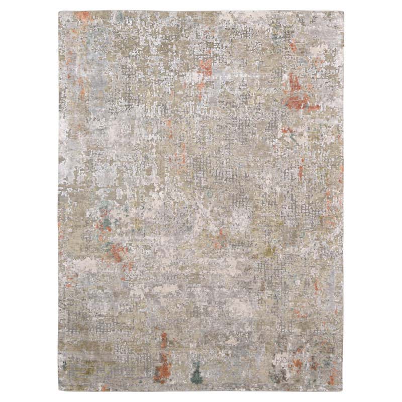 Rug and Kilim’s Abstract Rug in Polychromatic All over Pattern For Sale ...