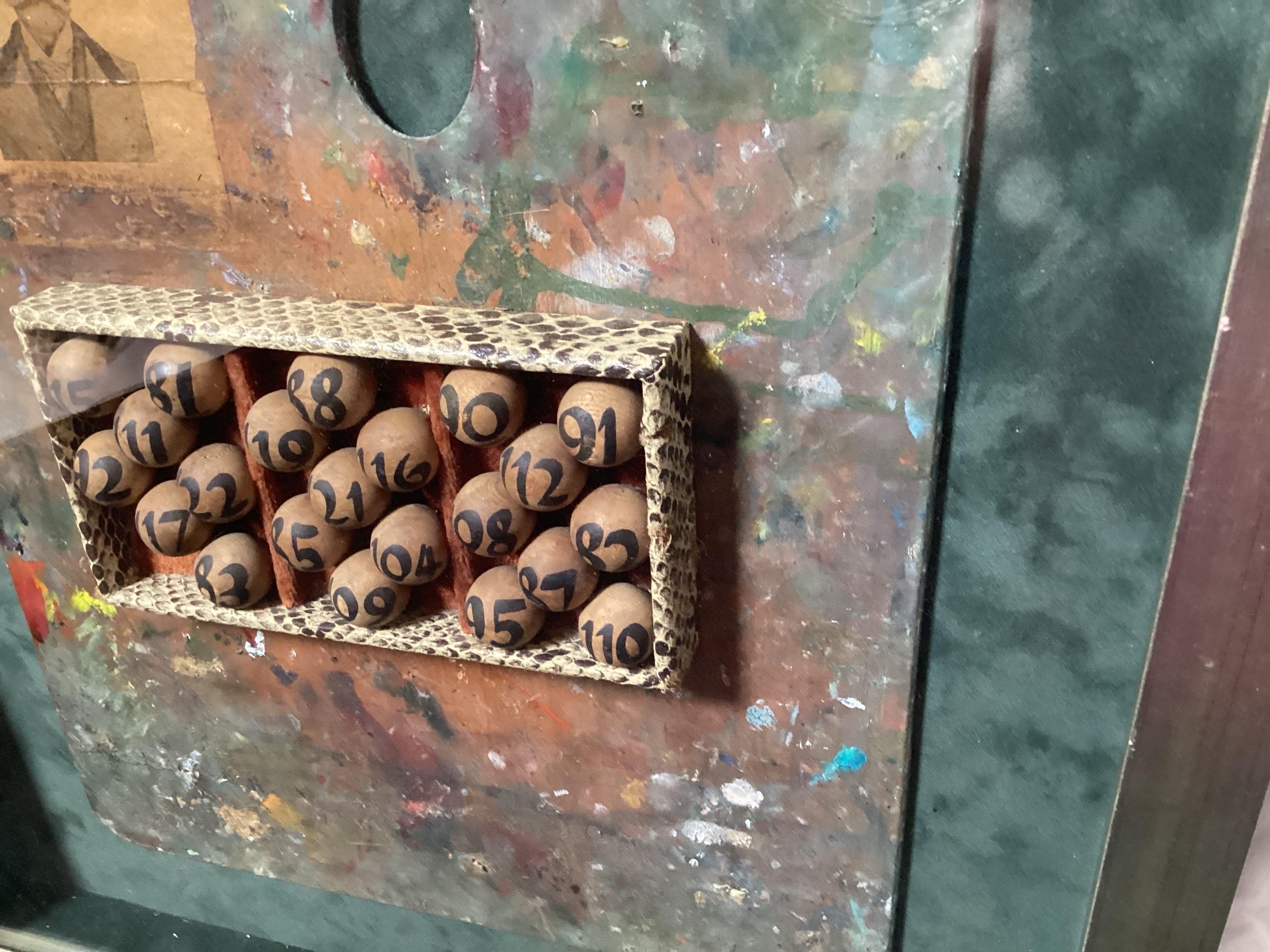 Modern Abstract Öl auf Leinwand im Zustand „Gut“ im Angebot in Lambertville, NJ