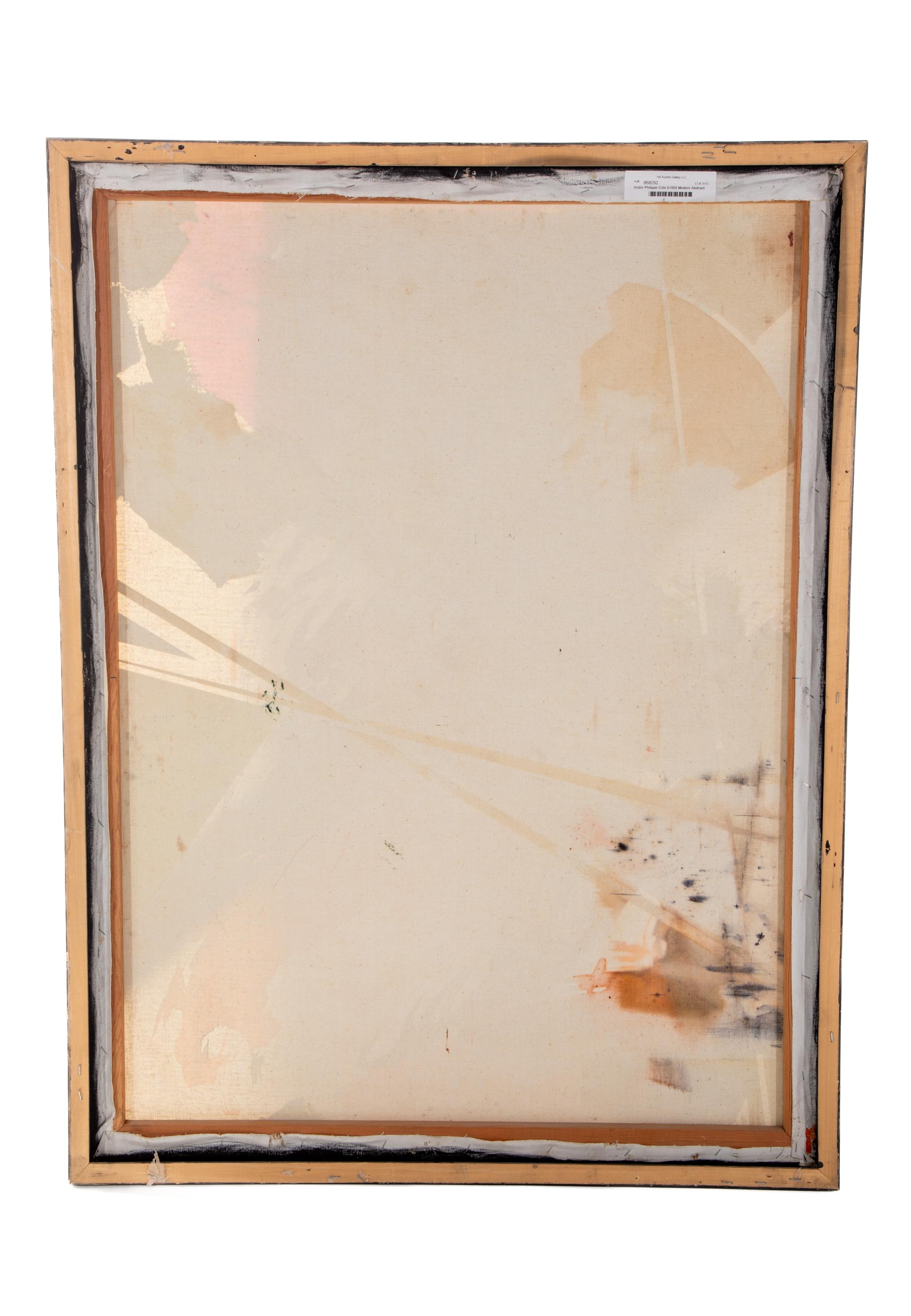 Modernes abstraktes Gemälde der Moderne von Andre Philippe Cote (Leinwand) im Angebot
