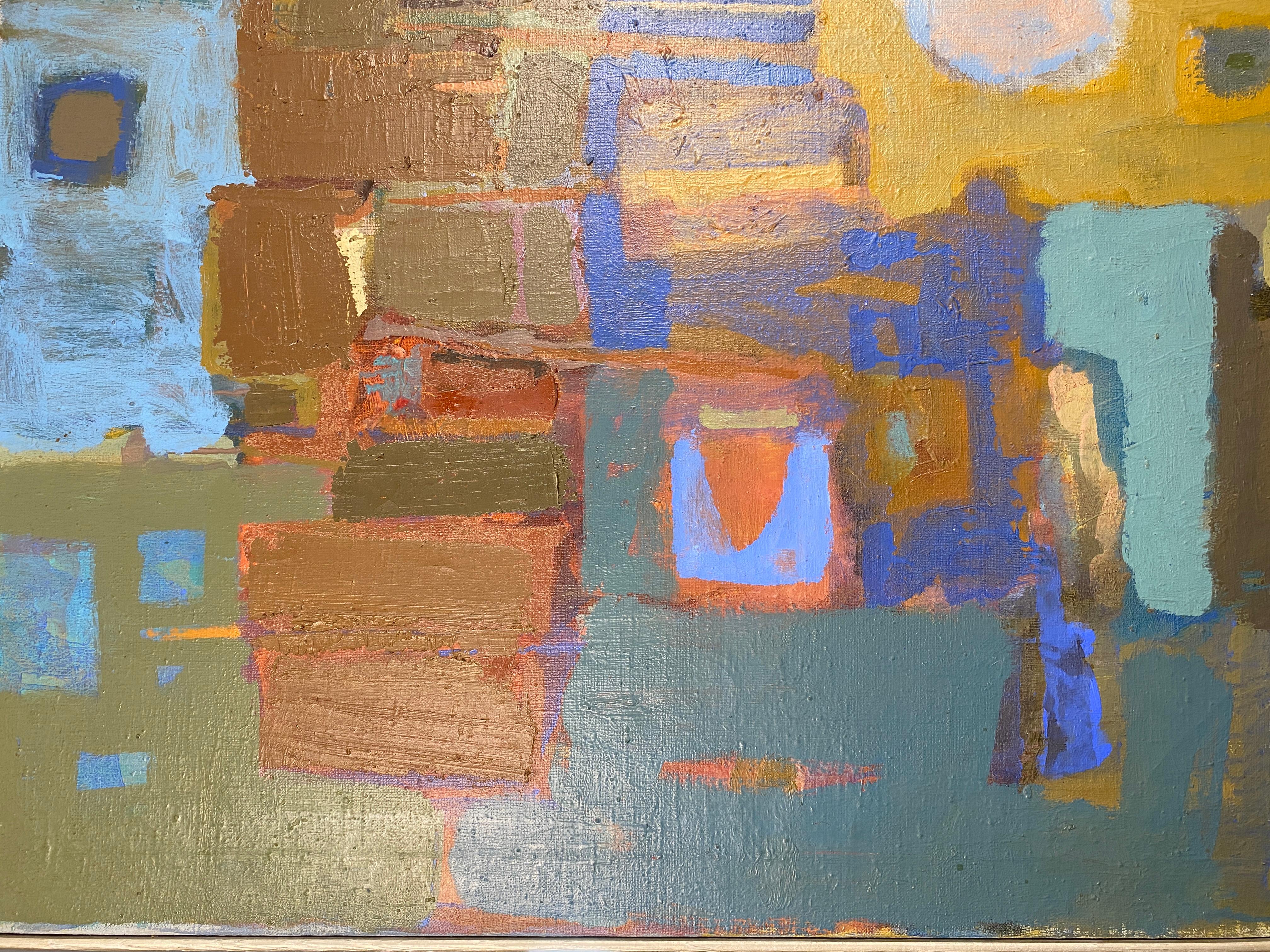 Pittura astratta moderna di John Byle in vendita 3