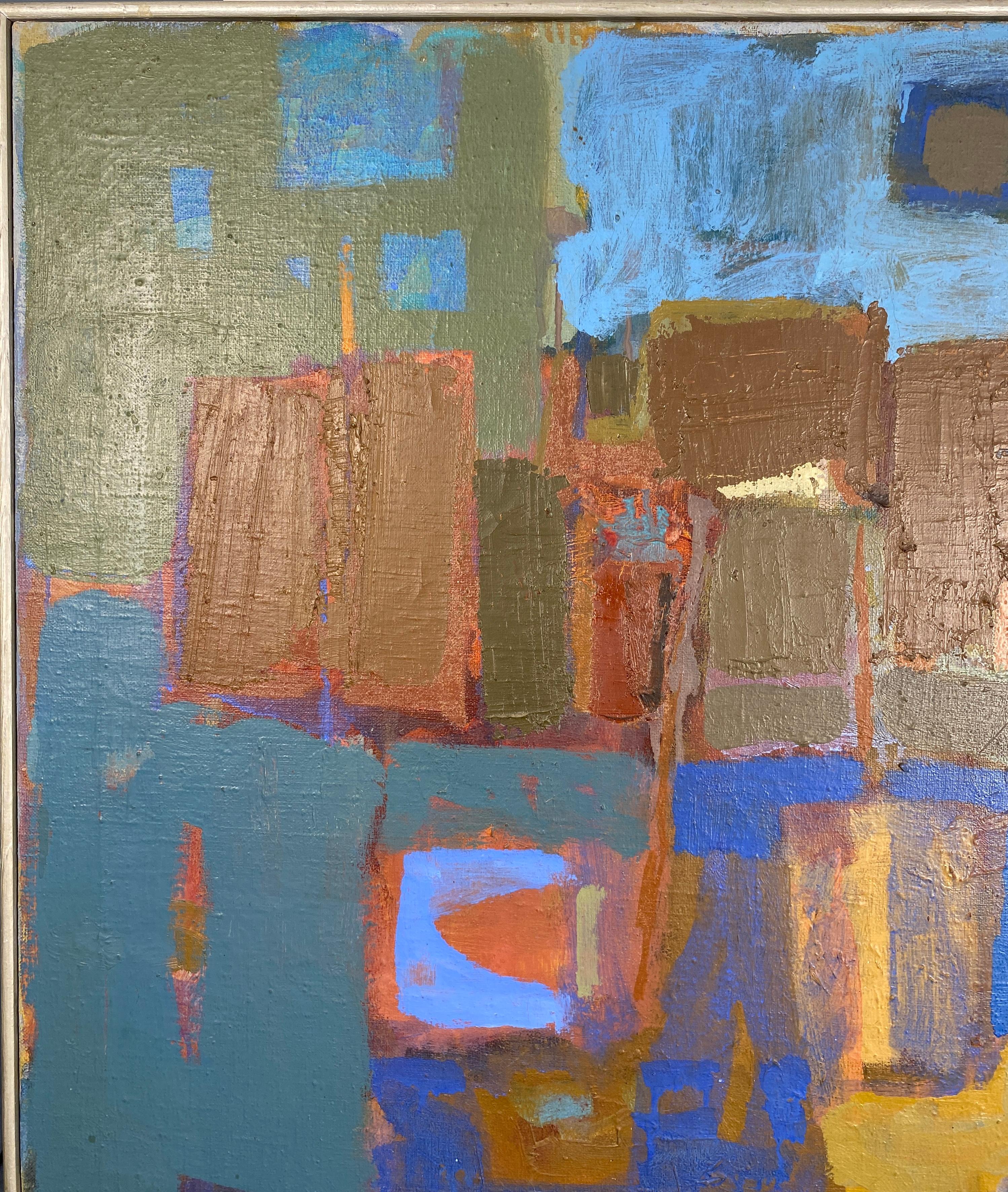 XX secolo Pittura astratta moderna di John Byle in vendita