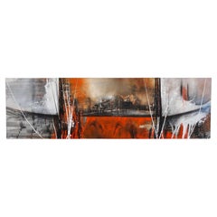 Modernes abstraktes Gemälde der Moderne „Invasion Pt. II", Acryl auf Leinwand von MS, AT 2024