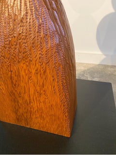 Modern Abstract Redwood Sculpture