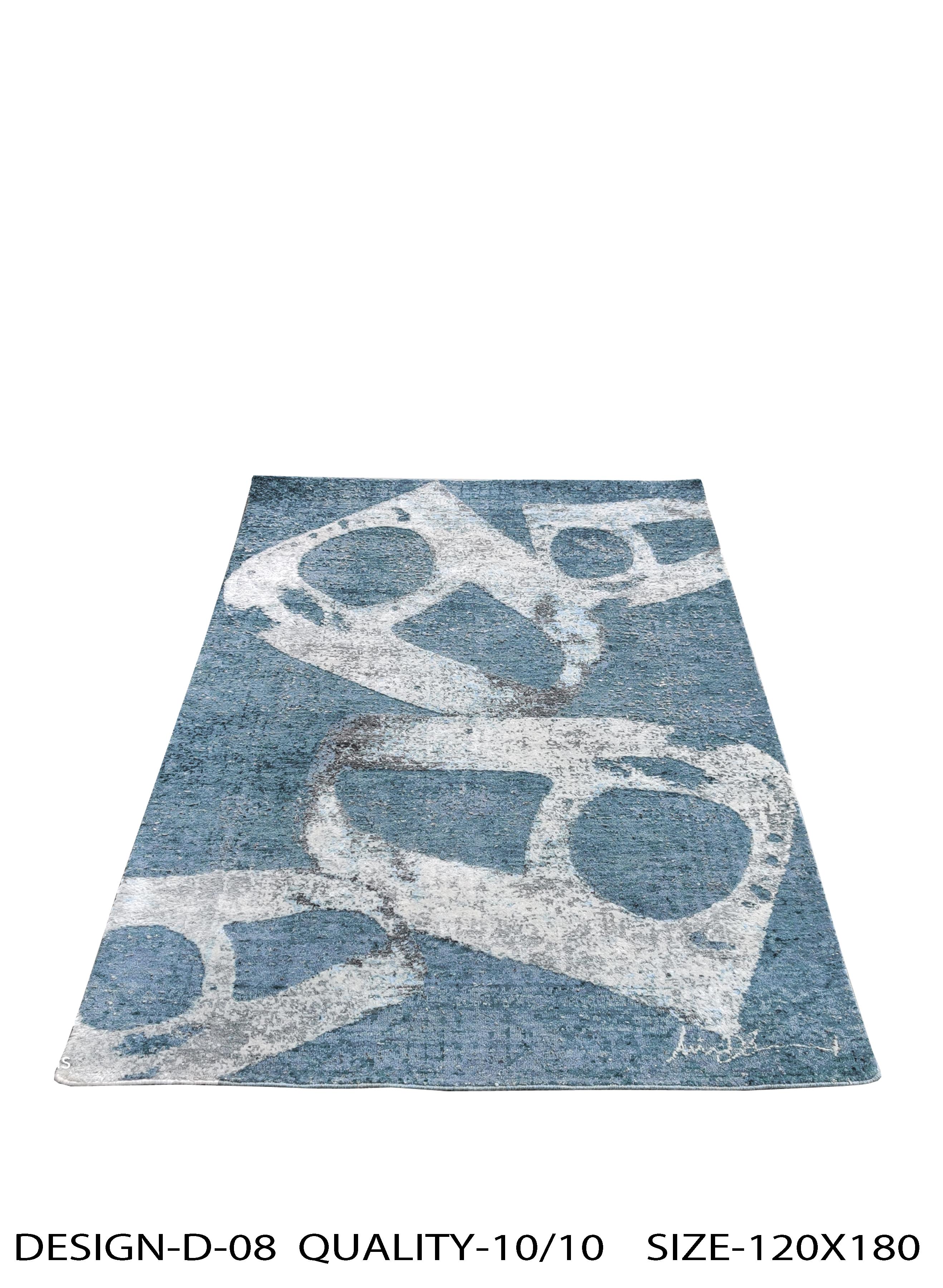 A new addition to the handmade rugs in the abstract rug line by Rug & Kilim, this 5'3